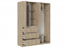 Шкаф купе БОХО ШК-006 1.8 м - Омикс-Мебель