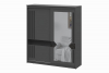 Шкаф купе № 25 Блэк Лайт - Омикс-Мебель