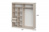 Шкаф купе ШКП 3 Макс Меланж - Омикс-Мебель