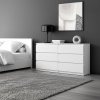 Комод ДЕНВЕР 6 ящиков, белый - Омикс-Мебель