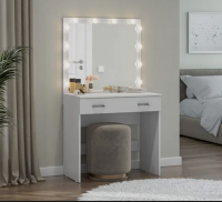Стол туалетный Ронда СТ-01 с подсветкой - Омикс-Мебель