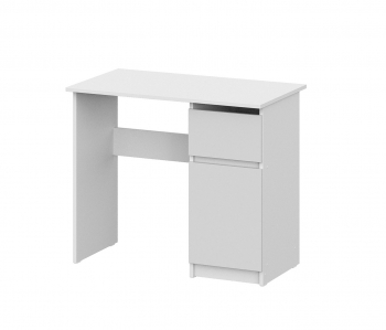 Стол компьютерный ДЕНВЕР, белый - Омикс-Мебель