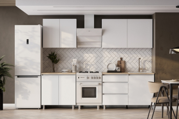 Кухонный гарнитур ДЕНВЕР белый 1.2 м / 1.6 м / 2.0 м - Омикс-Мебель